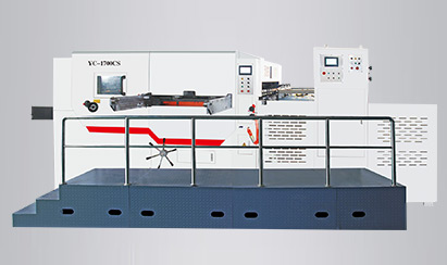 YC-1700CS 全自動全清廢模切機